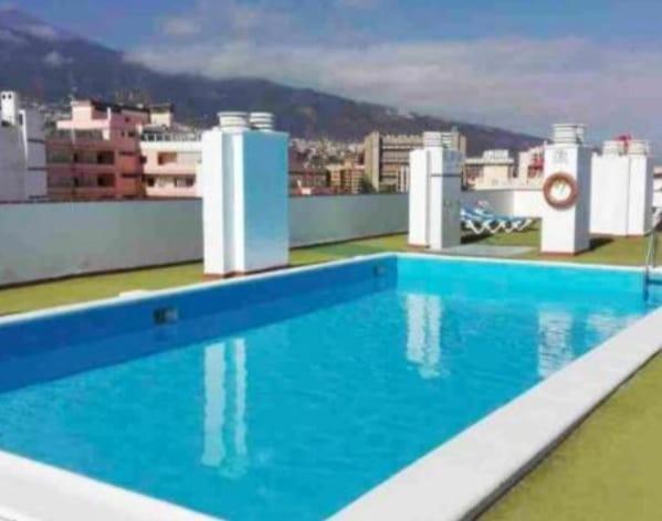 Toplage. Blick. Sauber. Günstig. Pool. Gepflegt Puerto de la Cruz  Exterior foto